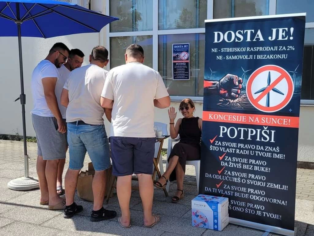 Više od potpisa za moratorij na nova energetska postrojenja